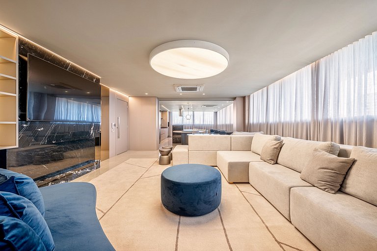 Elegant Studio with coworking space and gym- 726