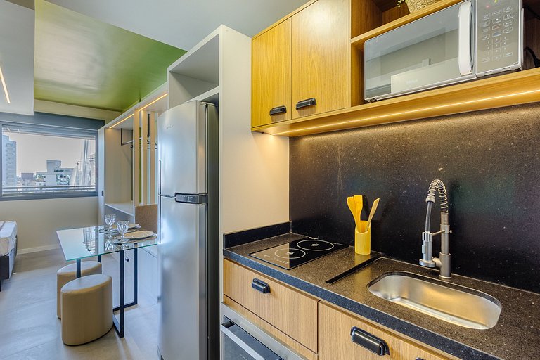 Beautiful Studio with Pool and Coworking - 1306