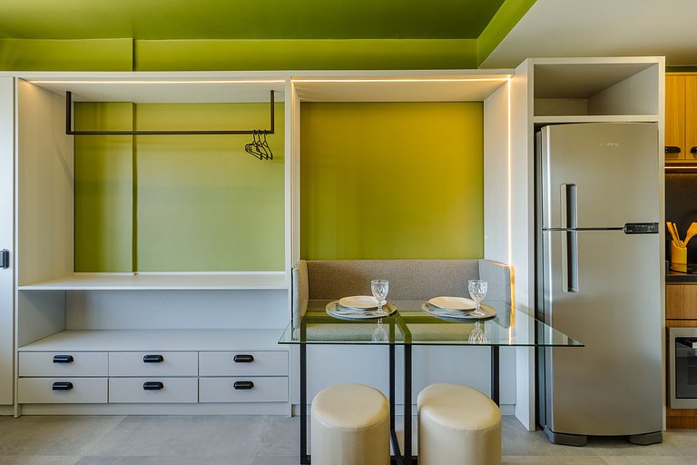Beautiful Studio with Pool and Coworking - 1306
