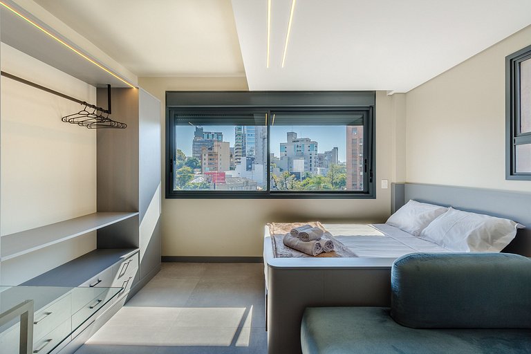 Estudio de alto nivel con piscina y coworking- 632