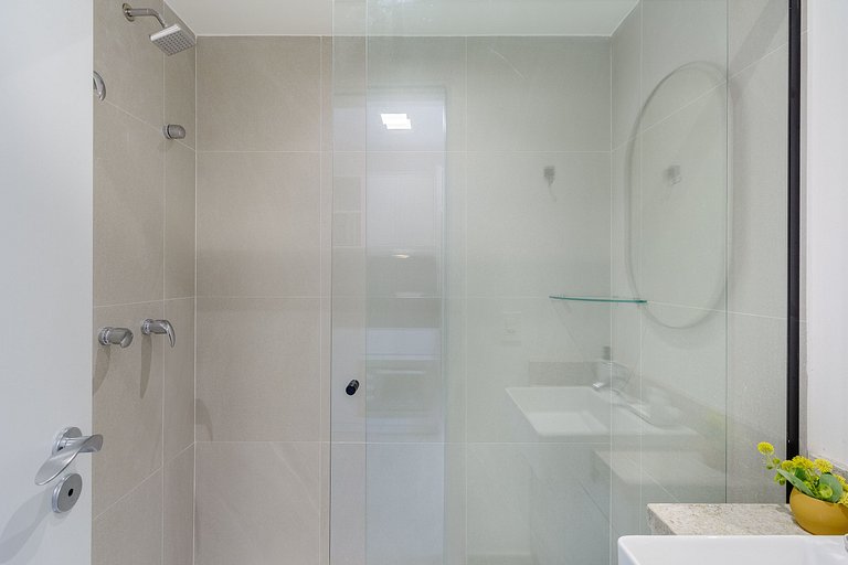 Studio Completo com Piscina  e Coworking - 1306