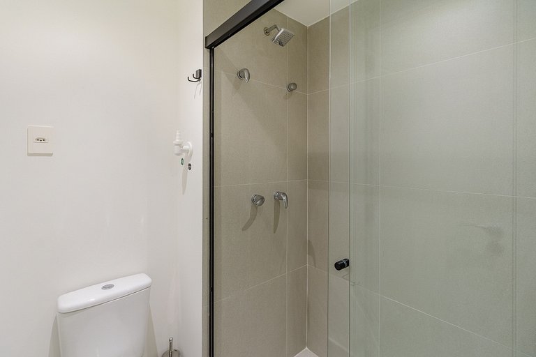 Studio com Piscina+Academia+Coworking+Terraço-1308