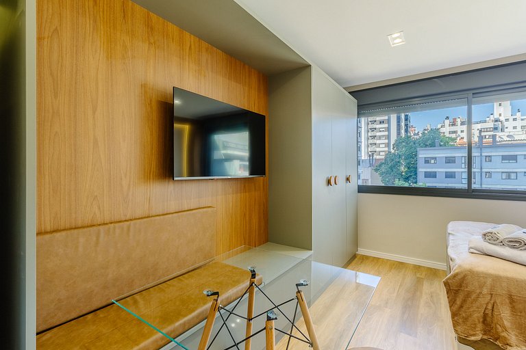High-end studio with terrace and pool - 520