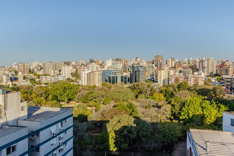 1 dorm, completo, com vista para o Parcão