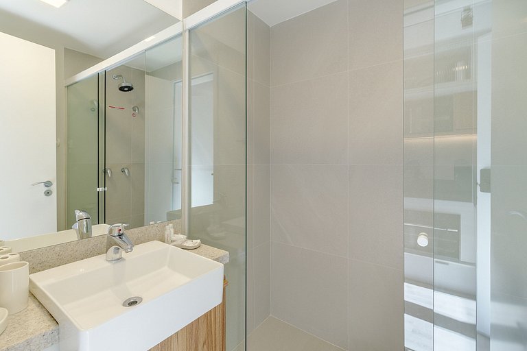 Studio com Piscina, Academia e Coworking 315