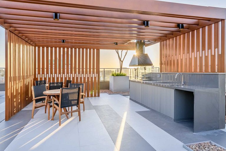 Estudio de alto nivel con terraza y piscinaJP 1306