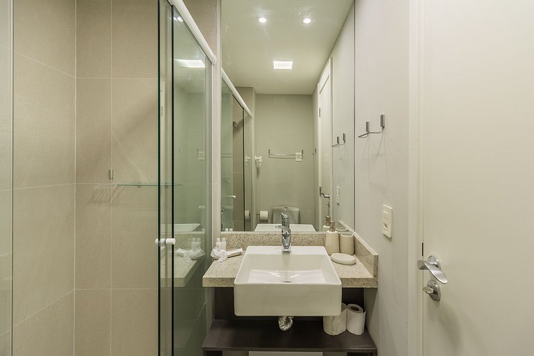 Elegante Studio com coworking e academia - 726