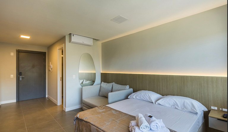 Studio Premium Piscina aquecida + Academia 1402