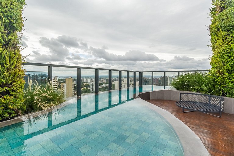 Studio Premium  Rooftop + Piscina Aquecida 1008