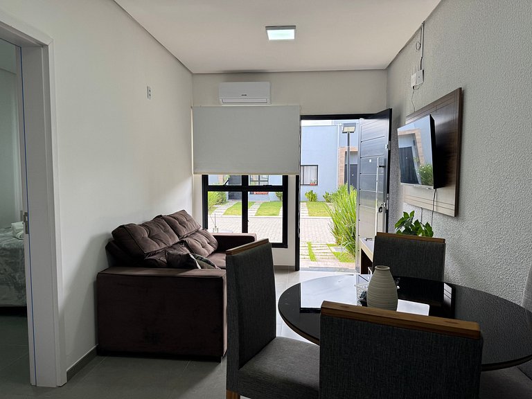 Casa nueva de 2 dormen condominio en Jaguarão