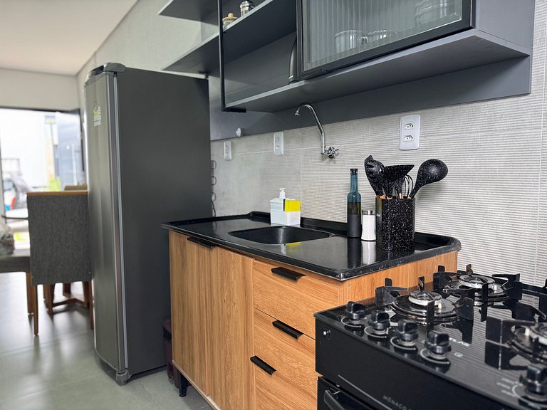 Casa nueva de 2 dormen condominio en Jaguarão