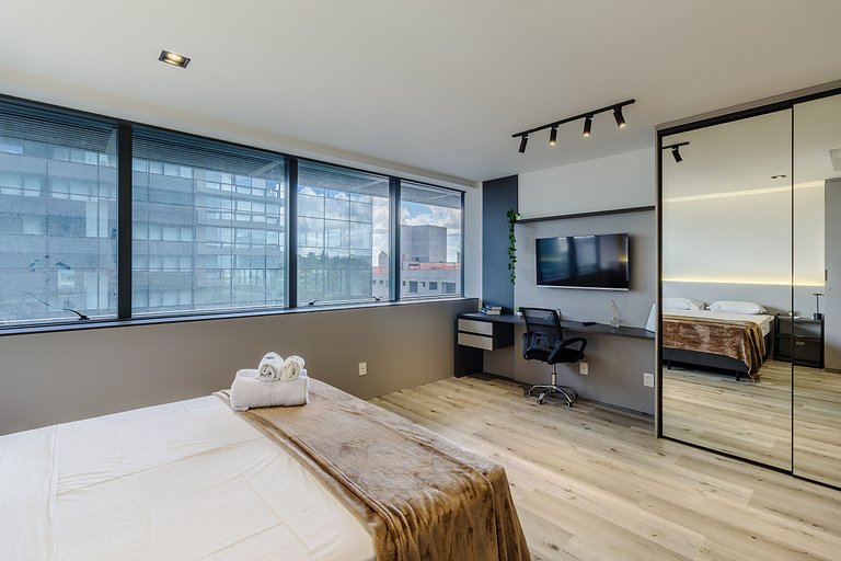 Studio Premium  Rooftop + Piscina Aquecida 1008