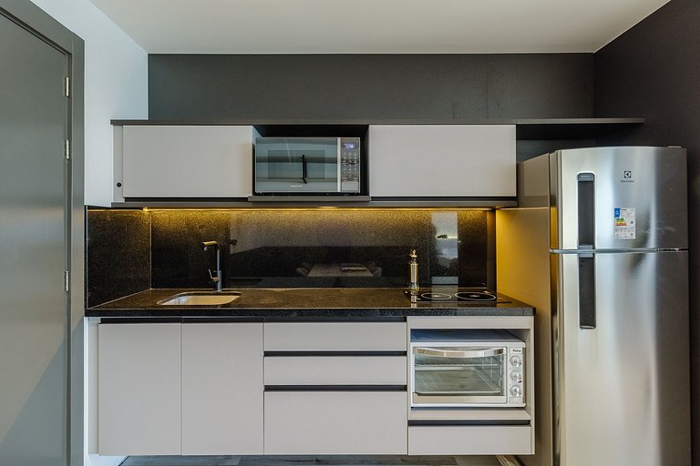 Premium Studio 1008 at Carlos Gomes Square – Fully Furnished