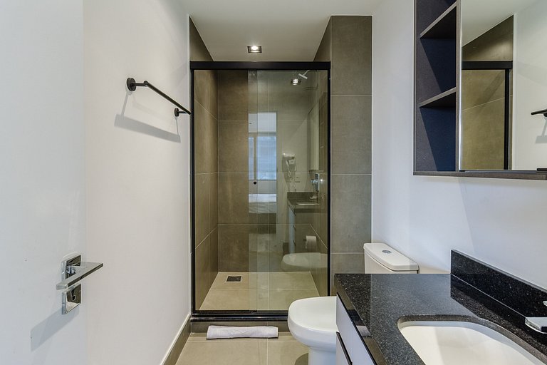 Premium Studio 1008 at Carlos Gomes Square – Fully Furnished