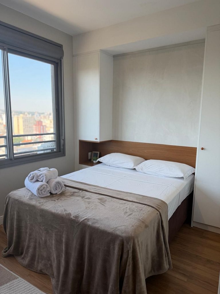 Studio Alto Padrão com Terraço e Piscina - JP 1306