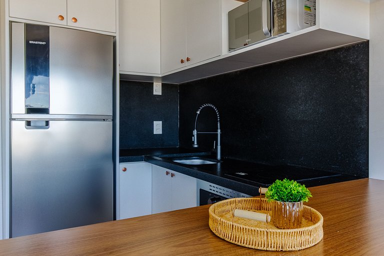 Studio Alto Padrão com Terraço e Piscina - JP 1306