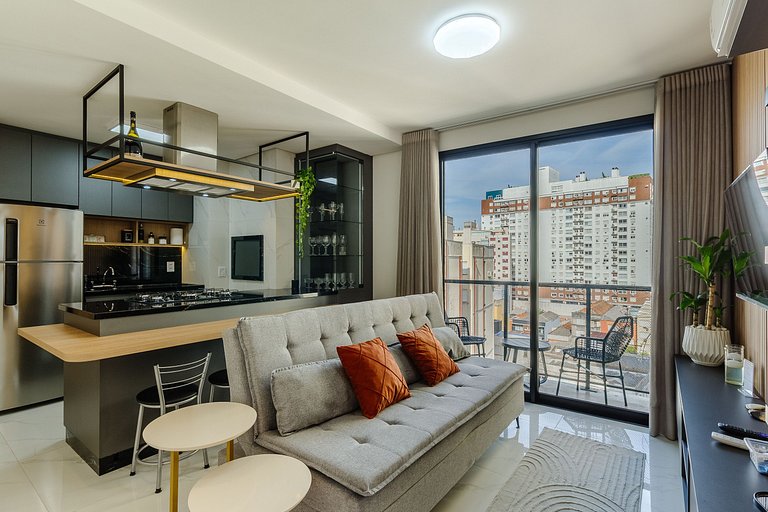 Apartamento Completo com Sacada +Piscina -917 Soul