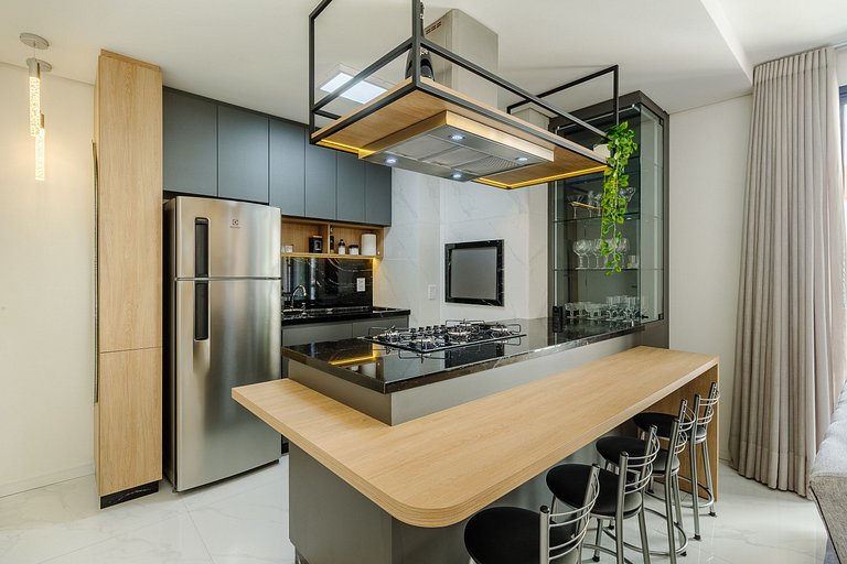 Apartamento Completo com Sacada +Piscina -917 Soul