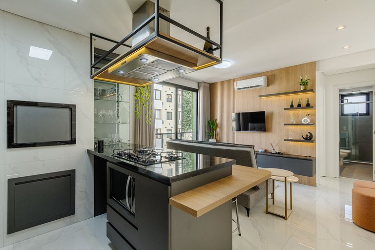 Apartamento Completo com Sacada +Piscina -917 Soul
