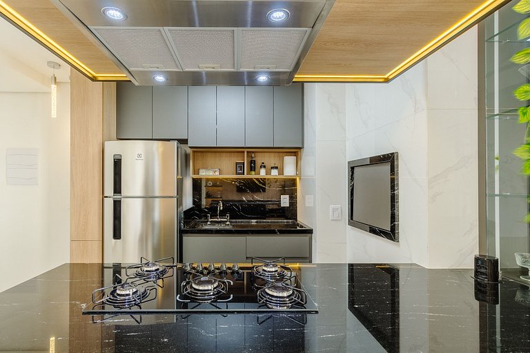 Apartamento Completo com Sacada +Piscina -917 Soul