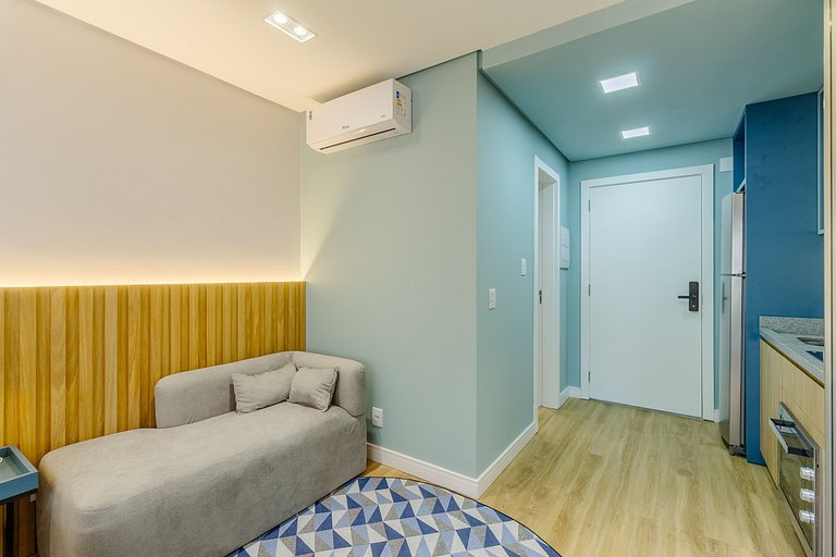 Studio Alto Padrão c/ Academia+Piscina- 807 Soul