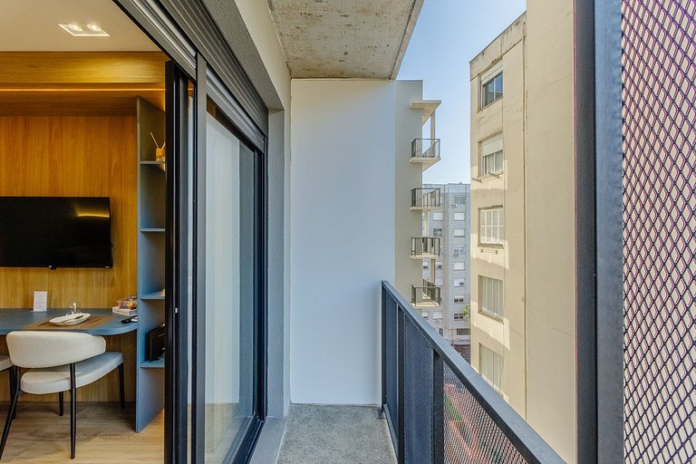 Studio Alto Padrão c/ Academia+Piscina- 807 Soul