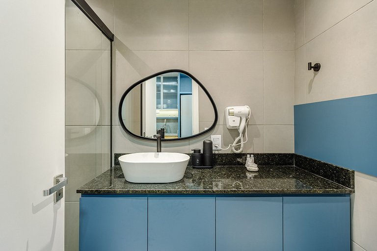 Studio Alto Padrão c/ Academia+Piscina- 807 Soul