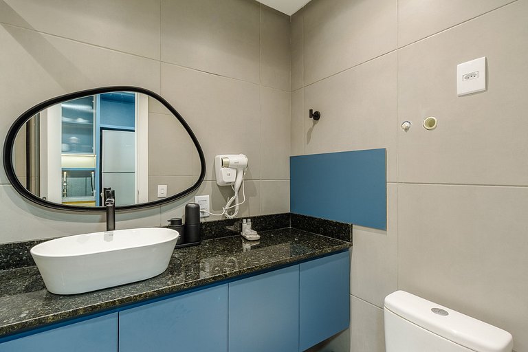 Studio Alto Padrão c/ Academia+Piscina- 807 Soul