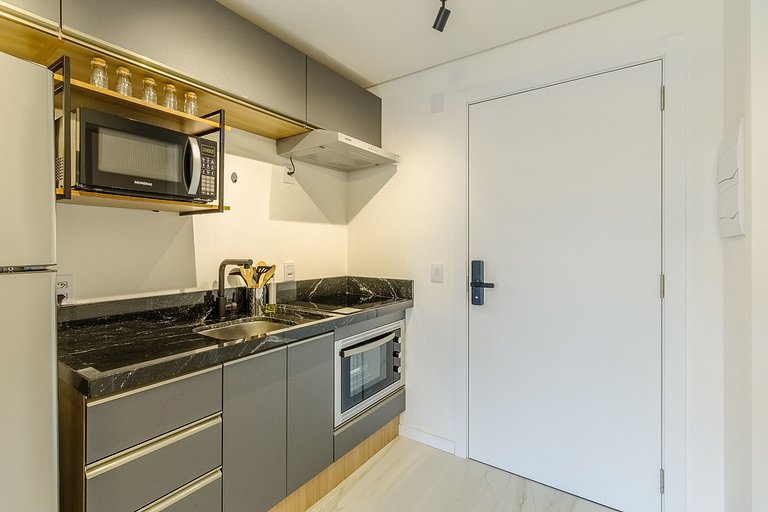 Studio c/ Piscina, Academia+Coworking - 808 Soul