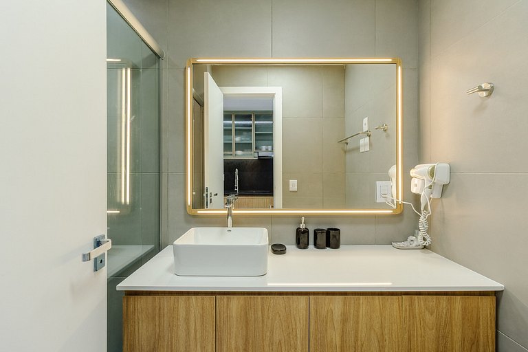 Studio Amplo, Moderno c/ Academia e Piscina -1013 Soul