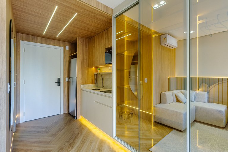 Studio Moderno c/ Piscina e Academia - 911 Soul