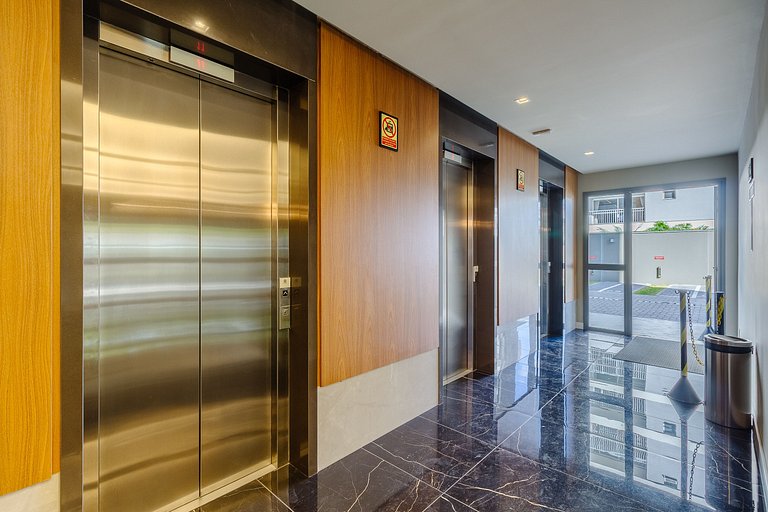 Studio com academia + piscina - 308 Connect