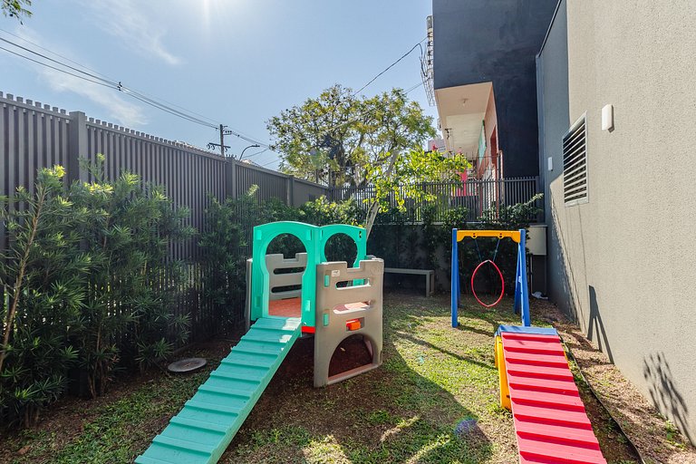Studio com academia + piscina - 308 Connect