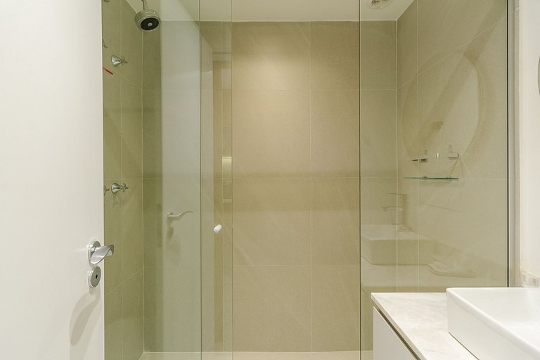 Studio com academia + piscina - 308 Connect