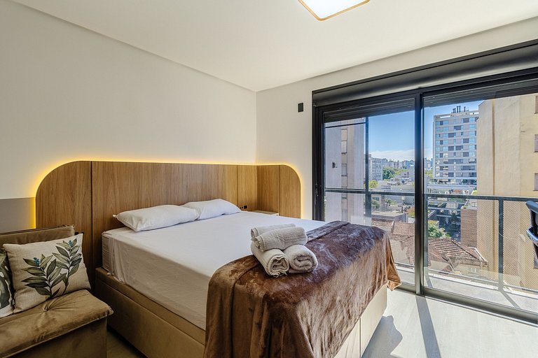 Studio Moderno, com Piscina+Academia -810 Soul