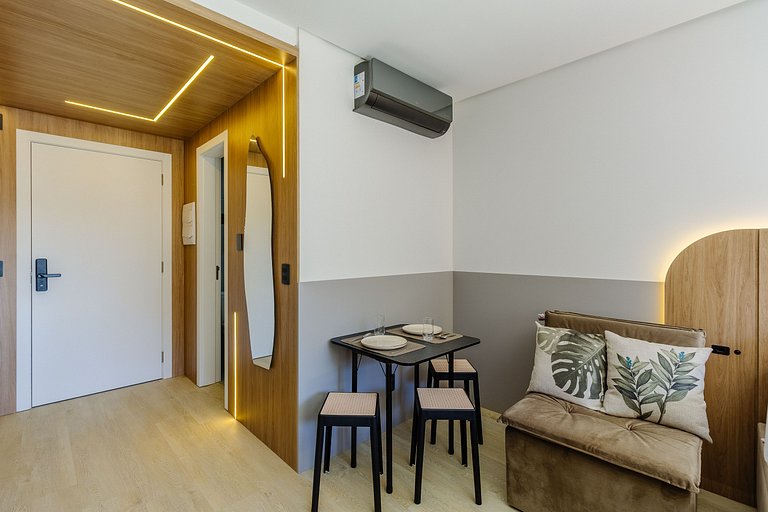 Studio Moderno, com Piscina+Academia -810 Soul