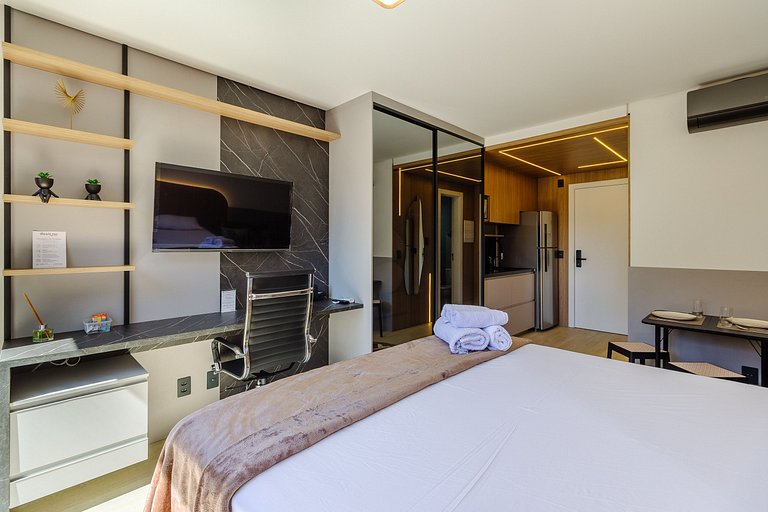 Studio Moderno, com Piscina+Academia -810 Soul