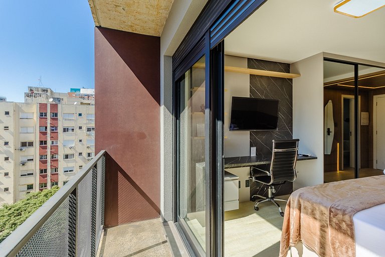 Studio Moderno, com Piscina+Academia -810 Soul