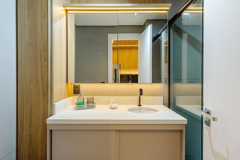 Studio Moderno, com Piscina+Academia -810 Soul