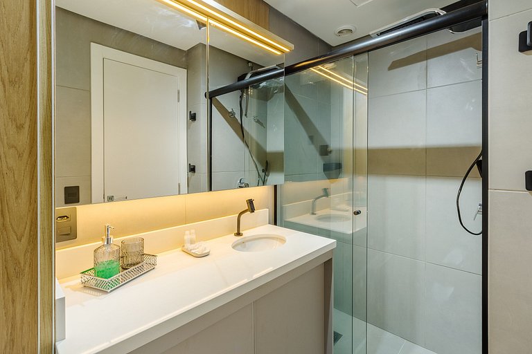 Studio Moderno, com Piscina+Academia -810 Soul