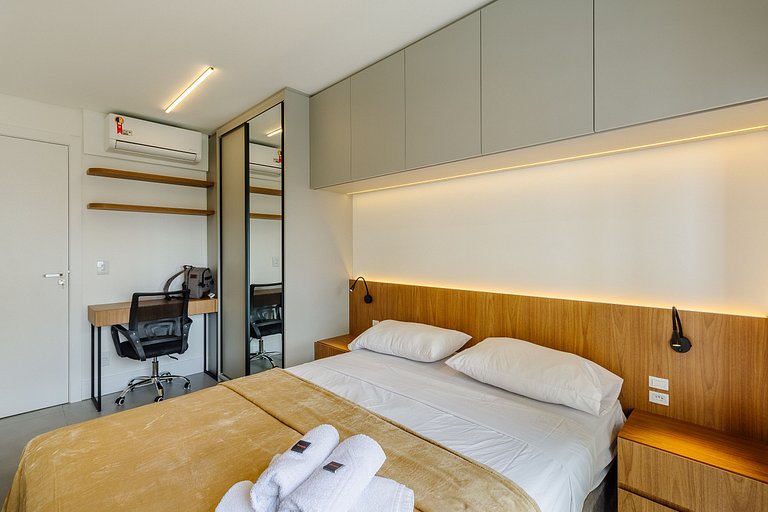 Apartamento Completo com Sacada +Piscina -616 Soul