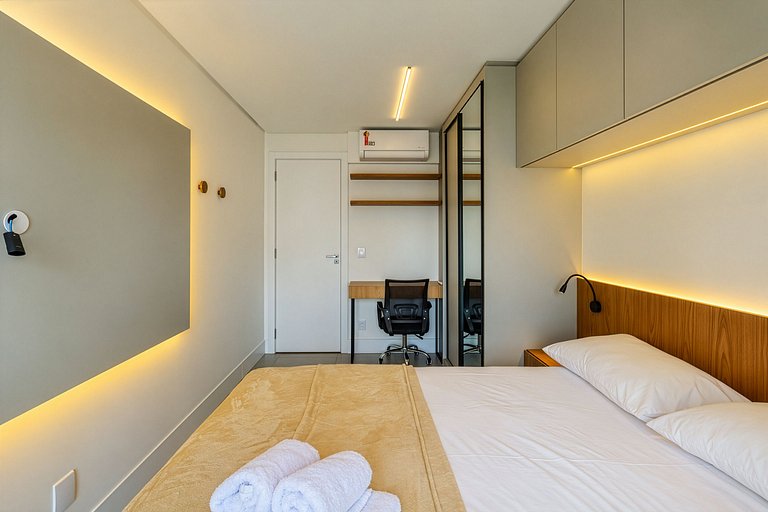 Apartamento Completo com piscina - 1016 Soul