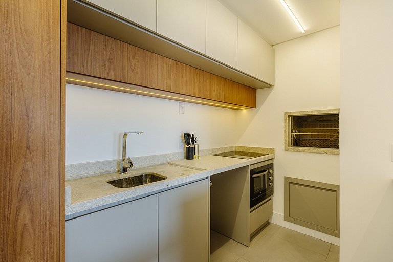 Apartamento Completo com piscina - 1016 Soul