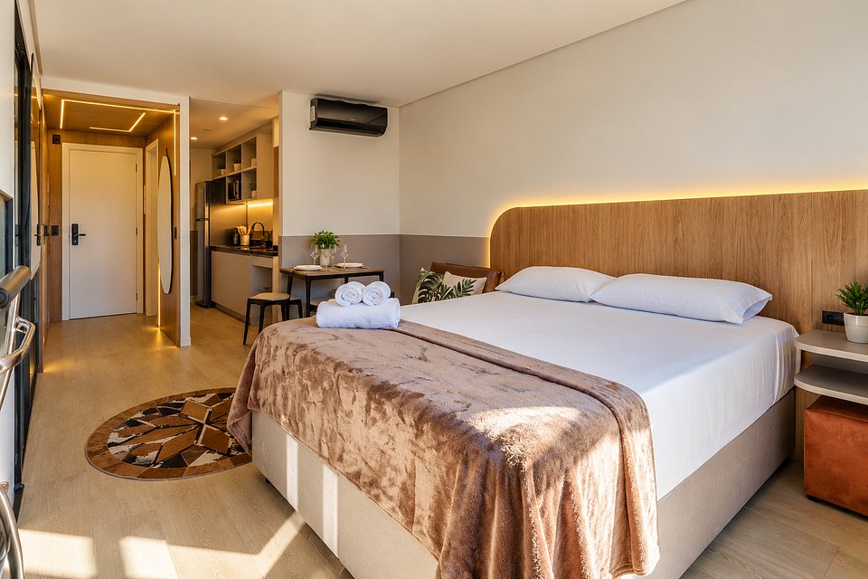 Studio mobiliado em Porto Alegre: preço e o que está incluso